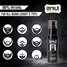 Impala Smoothing Beard Serum for Men, Strengthening and Softening Beard, Adds Shine, Formulated with Non-Toxic Ingredients, Cruelty-Free, Gift For Men, Beard Growth 75ml