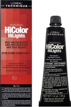 L-Oreal Technique Excel Hicolor Red Dark Hair 34g (1-Pack)