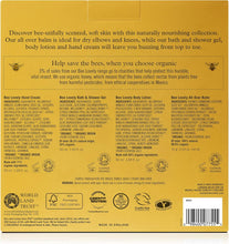 Neal's Yard Remedies  Bee Lovely Nourishing Collection  Set of Hand Cream, Shower Gel, Body Lotion & All Over Balm  Gifts for Women  Pack of 4
