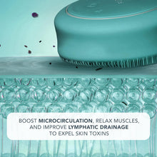 FOREO Luna 4 Body Evergreen - Massage Body Brush - Whole Body Cleanser & Exfoliator - Exfoliating Body Scrubber - for Lymphatic Drainage & Ingrown Hair Treatment - 100% Waterproof - USB-Rechargeable