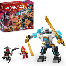 LEGO NINJAGO Zanes Battle Suit Mech - Ninja Toy with 3 Minifigures - Dragons Rising Role-Play Set - Birthday Gift Idea for 6 Plus Year Old Boys & Girls 71827