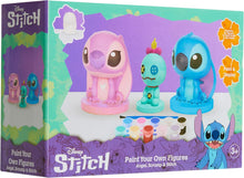 Disney Stitch Paint Your Own Plaster Figures Set for Kids Teenagers DIY Crafts Art Set Activity - Stitch Gifts (Multi Stitch - 3 Pack)