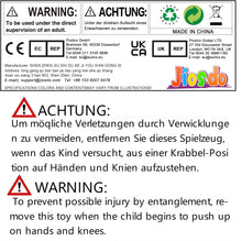 Jiosdo Black and White High Contrast Baby Toys 0-3 Months for Newborn, Sensory Toys for Babies Soft Book, Baby Book for Early Education, Infant Tummy Time Toys 0 6 Months Baby Gifts (3 Pcs)