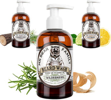 Natural Beard Shampoo for Men  Hydrating Vegan Beard Wash Contains Anti Beard Itch Anti Beardruff Oat Extract + Soothing Witch Hazel + Vitamin E for Fuller, Healthier Beard Hair  Wilderness 250ml