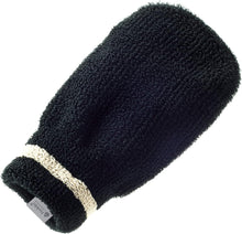 Hydra London Black Elegance Exfoliating Spa Mitt BEMT04C Medium/Hard Texture