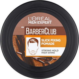 L'Oreal Men Expert Men's Hair Wax Barber Club, Slick Fixing Pomade Wax, 75 ml