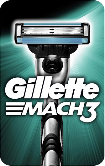 Gillette Mach3 Razor with Stronger Than Steel Blades