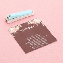 FEELMEM to My Wife Gift Nail Clipper Wife Wedding Anniversary Manicure Accessory to My Wifey Birthday Gift (Wife-Nail Clipper)