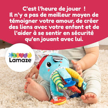 LAMAZE Captain Calamari - Clip & Go Pram Baby Toys 0-6 Months - Sensory Toys for Babies' Development - Soft Plush Girls & Boys Toys - Expertly Designed Newborn Toys - Baby Essentials for Newborn & Up