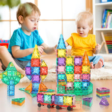 Lovchil Magnetic Building Blocks 61PCS Magnetic Tiles Set for Kids Preschool Construction Educational Toys for 3 Years Old Boys and Girls for 4 5 6 7 8 Toddlers