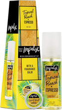 Impulse Wild and Spontaneous Fragrance Gift Set with Tropical Beach and Expresso Body Mist and Balm