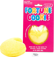 Gift Republic Fortune Cookie with Hidden Message Bath Bomb Milk and Honey Scent 100 Grams,Multicoloured