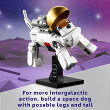 LEGO Creator 3in1 Space Astronaut Toy to Dog Figure to Viper Jet Model Kit, Educational Set for Boys, Girls & Kids Aged 9 Plus and Teenagers Kids' Bedroom Accessories, Space-Themed Gift Idea 31152