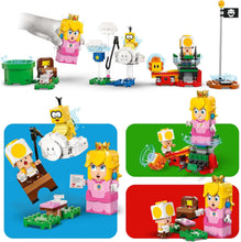 LEGO Super Mario Adventures with Interactive Peach, Princess Toy Playset for Kids, Yellow Toad Figure, Nintendo Gift for 6 Plus Year Old Girls, Boys and Gamers, 71441