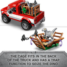 LEGO Jurassic World Blue and Beta Velociraptor Capture with Truck and 2 Dinosaur Toys for Kids, 2022 Dominion Movie Inspired Set 76946
