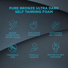 Bondi Sands Pure Bronze Ultra Dark Self Tan Foaming Water - 200mL