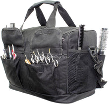 Hairdressing Designer Session Bag Large Mobile Hairdresser Barber Kit Holder in Black