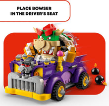 LEGO Super Mario Bowsers Muscle Car Expansion Set, Collectible Race Kart Toy for 8 Plus Year Old Boys, Girls & Kids with a Bowser Character Figure, Small Gifts for Gamers Who Love Creative Play 71431