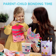 Klever Kits My First Felt Sewing Kit for Kids Age 6+,Beginner Craft,7 Easy DIY Wildlife Artworks of Unicorn Pillow, Mermaid Card Holder,Keyring Charms,Sew DIY Felt Craft Kits Birthday Presents