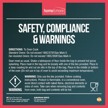 SOL 48pk Roasting Bags for Oven Ties Included - 38x25cm Multi-Purpose Cooking Bags for Chicken, Turkey, Meat & Fish - Oven-Safe Turkey Roasting Bags