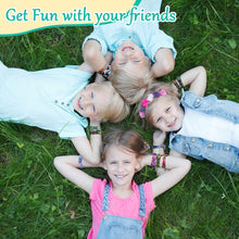 Friendship Bracelet Making kit,Arts and Crafts for Kids Ages 8-12,DIY Bracelet Making Kit with 20 Pre-Cut Threads,Birthday Gifts for Girl Ages 6 7 8 9 10 11 12 Year Old Kids Travel Activity Set