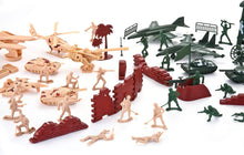 JOYIN 164 Pcs Military Soldier Playset Army Men Action Figures Battle Group, Deluxe Plastic Military Playset Soldiers Bucket With Aircrafts, Helicopters, Tanks and Other Accessories