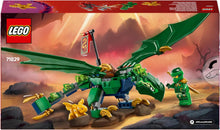 LEGO NINJAGO Lloyds Green Forest Dragon Figure - Building Toy with 2 Minifigures for Imaginative Play, Ninja Gift Idea for 6 Plus Year Old Boys, Girls & Dragons Rising Fans 71829