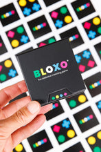 Bloxo - Travel Card Game  Kids, Adults and Families  Perfect for Holidays and Camping  Age 4+  2-4 Players  10-20 minutes playing time or Present
