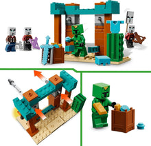 LEGO Minecraft The Illager Desert Patrol Set - Building Toy Features Pillager, Vindicator and Cactus Knight Figures for Pretend Play - Birthday Gift for 7+ Year Old Boys & Girls21267