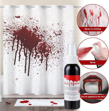 Fake Blood Spray, Halloween Fake Blood Eye Blood Drops, Blood Splatter Fake Blood Washable, Fake Blood for Clothes and Zombie Monster Vampire Clown Costume Cosplay Makeup, 2PCS