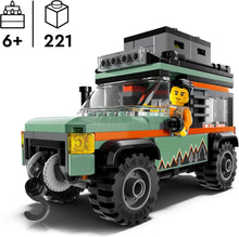 LEGO City Off-Road 4x4 Mountain Truck Toy Set - Building Toys for 6+ Year Old Boys & Girls - Fun Gift Ideas for Birthdays & Holidays - Incl. a Minifigure & Accessories - 60447