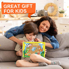 lenbest Wooden Puzzle Toddler Toys - 6PCS Jigsaw Puzzle - Toys for 3 Year Old Boys Girls - Montessori Kids Toys for 1 2 Year Old Girls Boys - 1 2 3 Year Old Boy Girl Gifts