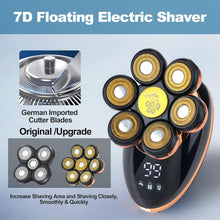 Head Shavers for Men 7D, 5-in-1 Electric Mens Head Shaver for Bald Men Wet & Dry Waterproof Bald Head Shaver, Electric Shavers Men Cordless Rechargeable Grooming Kit with Beard Trimmer Hair Clipper