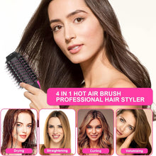 Hair Dryer Brush Blow Dryer Brush in One: Plus 2.0 One-Step Hot Air Stylers and Volumizer - Lightweight Hairdryer - 4 in 1 Hot Air Brush for Drying Straightening Curling Volumizing Hair