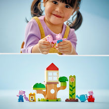 LEGO DUPLO Peppa Pig Garden and Tree House Toy, Includes 2 Figures, Educational Toddler Learning Toys for 2 Plus Year Old Girls & Boys, Birthday Gift Idea 10431
