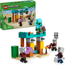 LEGO Minecraft The Illager Desert Patrol Set - Building Toy Features Pillager, Vindicator and Cactus Knight Figures for Pretend Play - Birthday Gift for 7+ Year Old Boys & Girls21267