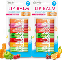 14pk Lip Balm Set  Flavoured Lip Balms with Beeswax and Vitamin E  Moisturising Lip Balm Multipack  Protect & Hydrate Beeswax Lip Balm Stick  Lip Balms  Lipbalm  Lip Moisturiser  Girls Lip Balm