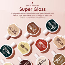 Glaze Super Colour Conditioning Gloss, Auburn Spice 190ml (2-3 Hair Treatments) Award Winning Hair Gloss Treatment & Semi Permanent Hair Dye. No Mix Hair Mask Colourant with Results in 10 Minutes