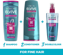 L'Oreal Elvive Fibrology Thickening Shampoo for Thin Hair 400ml,Pack of 6