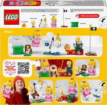 LEGO Super Mario Adventures with Interactive Peach, Princess Toy Playset for Kids, Yellow Toad Figure, Nintendo Gift for 6 Plus Year Old Girls, Boys and Gamers, 71441