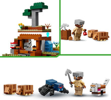LEGO Minecraft The Armadillo Mine Expedition Set - Building Toy for 8+ Year Old Girls & Boys, with Cave Spider and Wolf Figures for Pretend Play - Birthday Gift Idea 21269