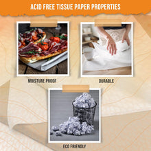 KAPCO 100 Acid Free White Tissue Paper Sheets - 20x30 Inches  Wrapping Paper for Gifts, Packaging, Arts & Craft  Safe Packing Tissue Paper for Fragile Items, Clothes & Valuables - 500x750mm  18gsm
