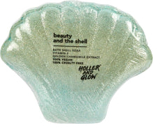 Holler and Glow Beauty and The Shell, Shell Shaped Bath Fizzer