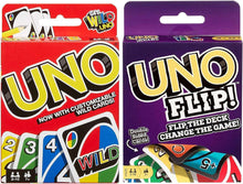 Mattel Uno Original and Uno Flip Card Games, Combo Pack of 2