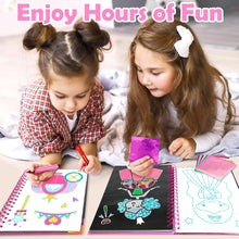 LIKYMO Foil Art for Kids - Art and Craft for Kids, Foil Craft No Mess Creative DIY Activity Toys for 4, 5, 6, 7, 8, 9 Year Old Girls Boys Gifts (Princess)