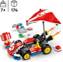 LEGO Super Mario: Mario Kart  Standard Kart, Car Toy Set for Kids, Includes a Toad Character Figure for Independent Play, Creative Birthday Gift for 7 Plus Year Old Boys, Girls and Gamers 72032