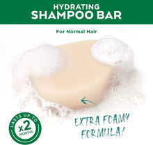 Garnier Ultimate Blends Coconut Hydrating Shampoo Bar with Aloe Vera for Normal Hair, 60 g