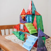 Magna-Tiles 28-Piece House Set, The Original, Award-Winning Magnetic Building Creativity and Educational, STEM Approved, Solid and Clear Colors