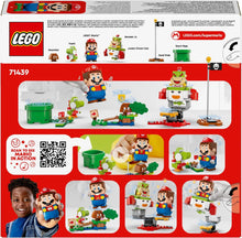 LEGO Super Mario Adventures with Interactive Mario, Bowser Jr.s Clown Car Vehicle Set, with Yoshi Toy, Nintendo Gift for 6 Plus Year Old Boys, Girls and Gamers 71439