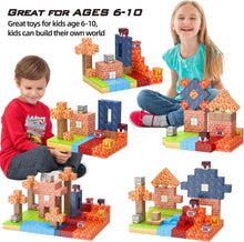 Magnetic Blocks 100 PCS Magnetic Tiles Building Toys Toddler Toys STEM Sensory Construction Toys for 3 4 5 6 7 8 Year Old Boys & Girls, Creative Kids Games Kids Toys Magnetic Protal Set